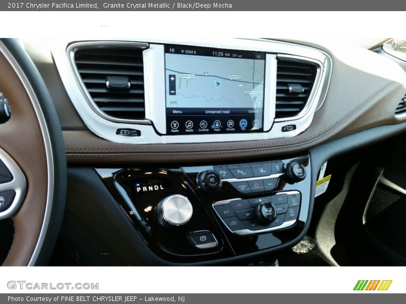 Granite Crystal Metallic / Black/Deep Mocha 2017 Chrysler Pacifica Limited