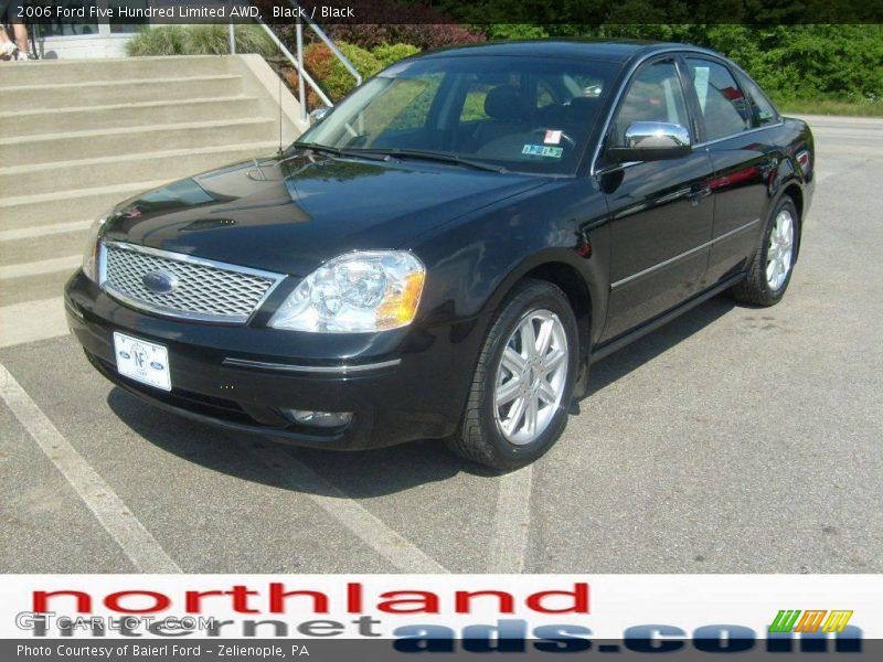 Black / Black 2006 Ford Five Hundred Limited AWD