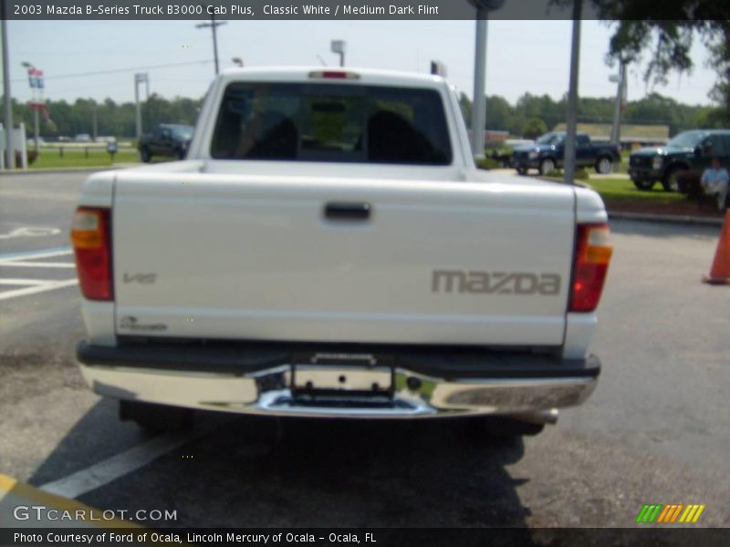 Classic White / Medium Dark Flint 2003 Mazda B-Series Truck B3000 Cab Plus