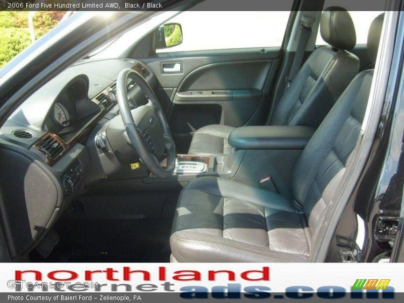 Black / Black 2006 Ford Five Hundred Limited AWD