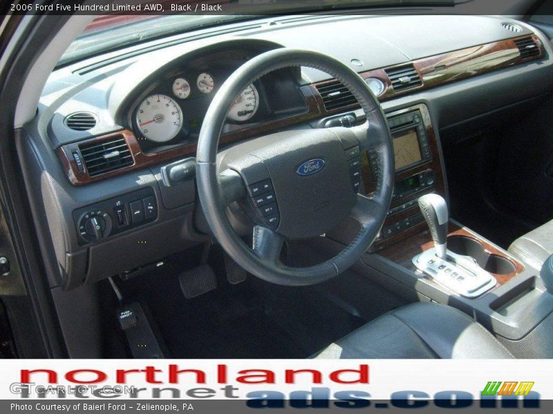 Black / Black 2006 Ford Five Hundred Limited AWD