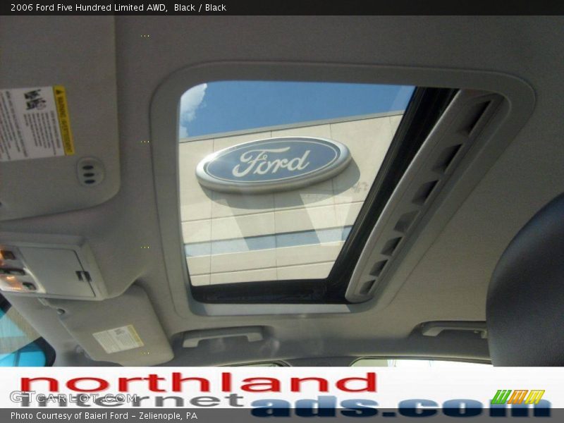 Black / Black 2006 Ford Five Hundred Limited AWD