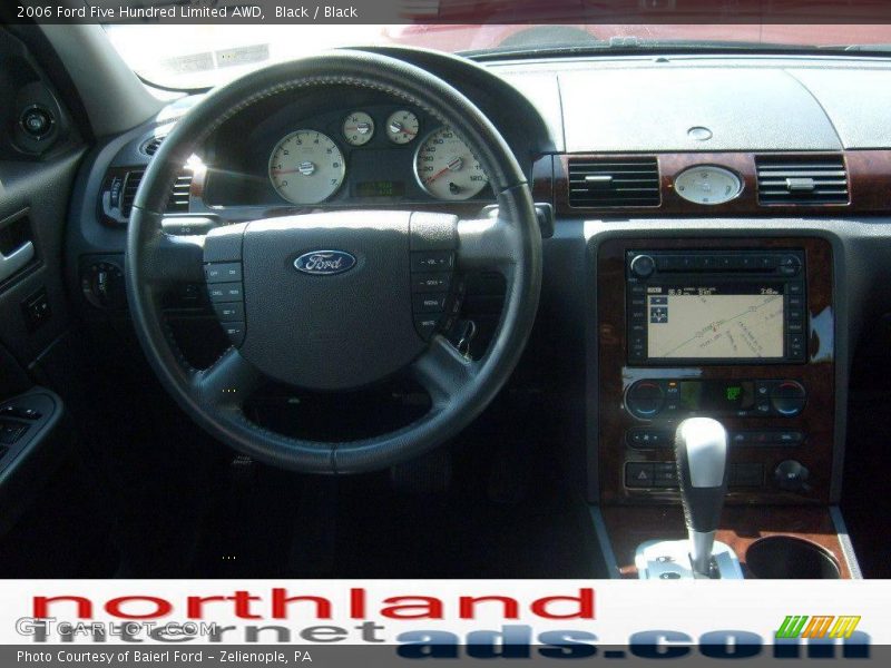 Black / Black 2006 Ford Five Hundred Limited AWD