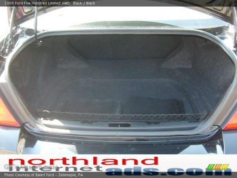 Black / Black 2006 Ford Five Hundred Limited AWD