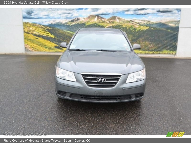 Willow Gray / Gray 2009 Hyundai Sonata GLS