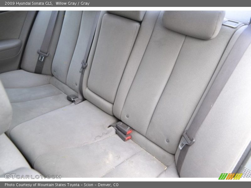 Willow Gray / Gray 2009 Hyundai Sonata GLS