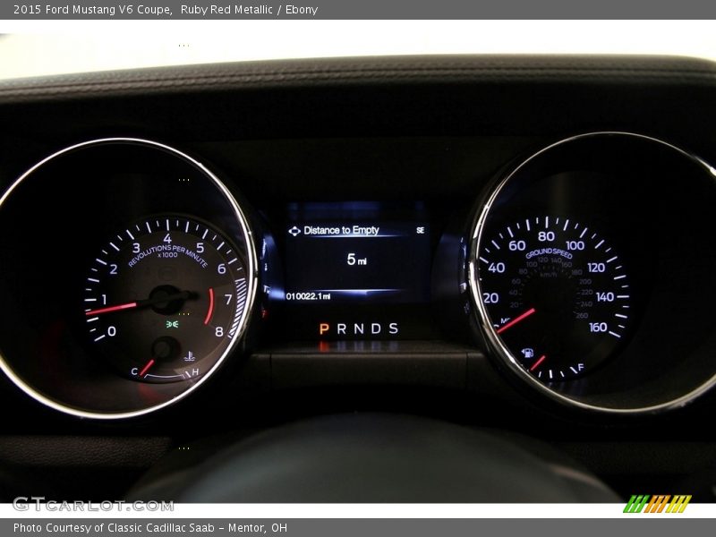Ruby Red Metallic / Ebony 2015 Ford Mustang V6 Coupe