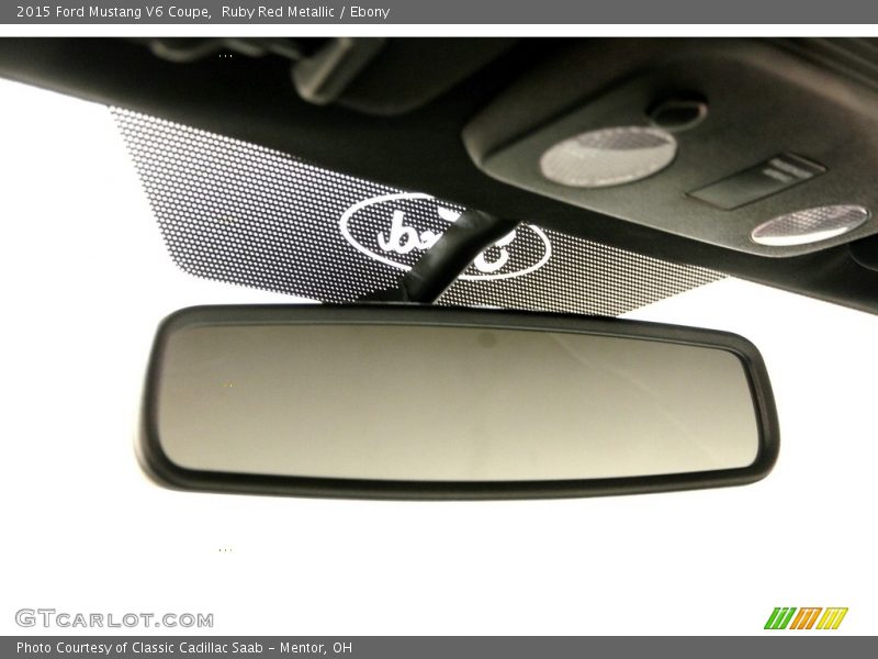 Ruby Red Metallic / Ebony 2015 Ford Mustang V6 Coupe