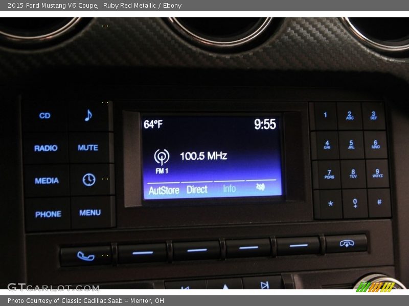 Ruby Red Metallic / Ebony 2015 Ford Mustang V6 Coupe