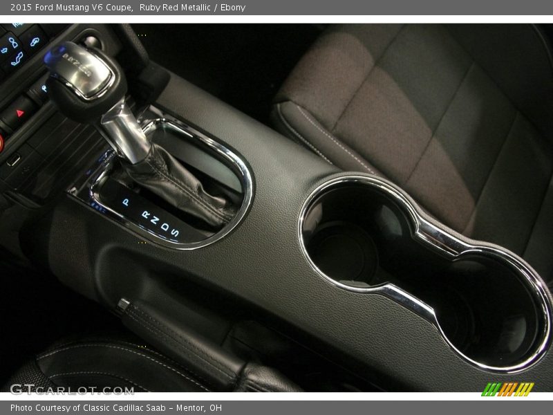 Ruby Red Metallic / Ebony 2015 Ford Mustang V6 Coupe
