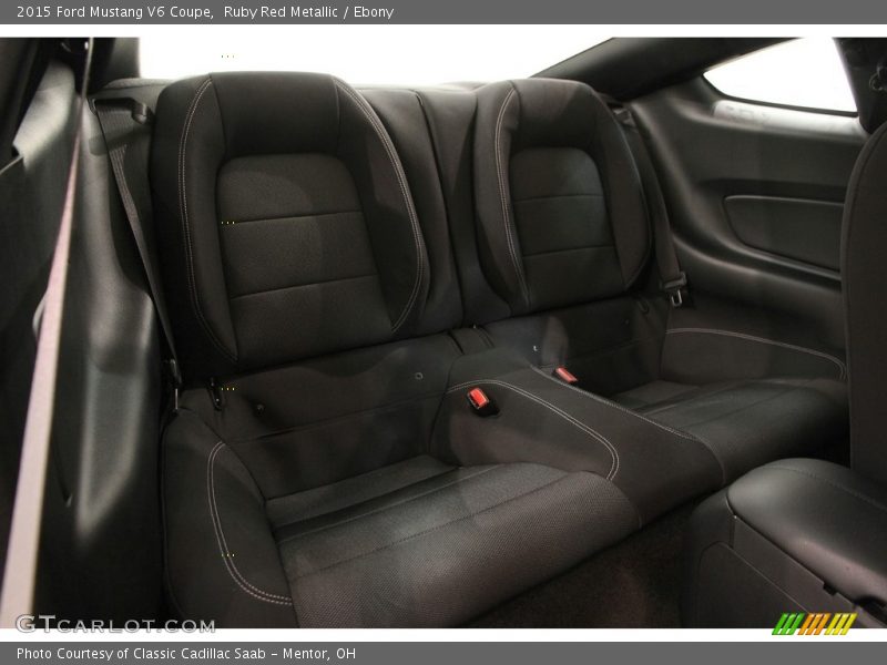 Ruby Red Metallic / Ebony 2015 Ford Mustang V6 Coupe