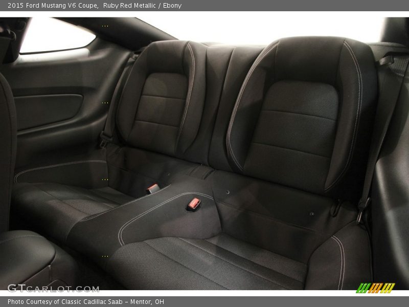 Ruby Red Metallic / Ebony 2015 Ford Mustang V6 Coupe