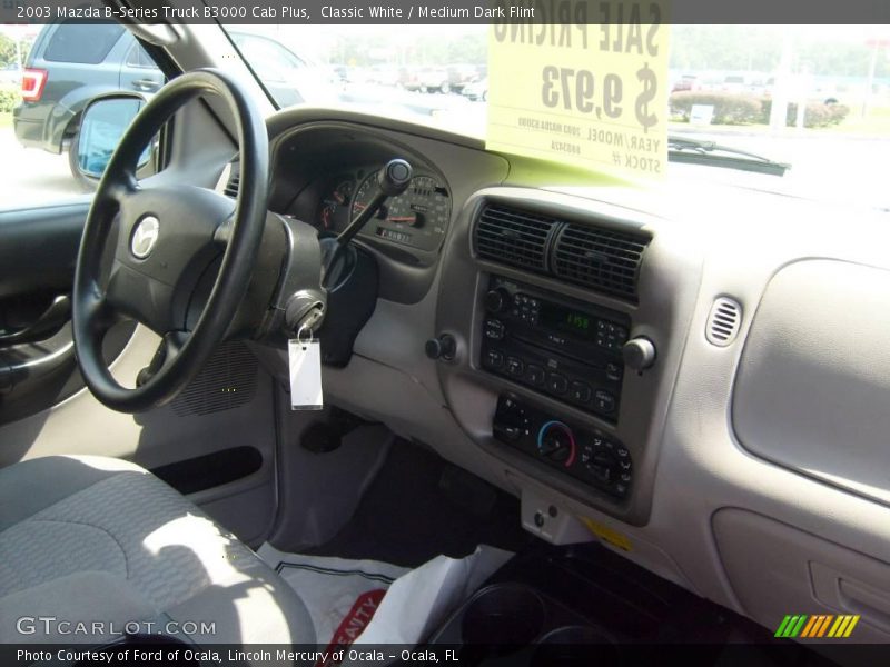 Classic White / Medium Dark Flint 2003 Mazda B-Series Truck B3000 Cab Plus