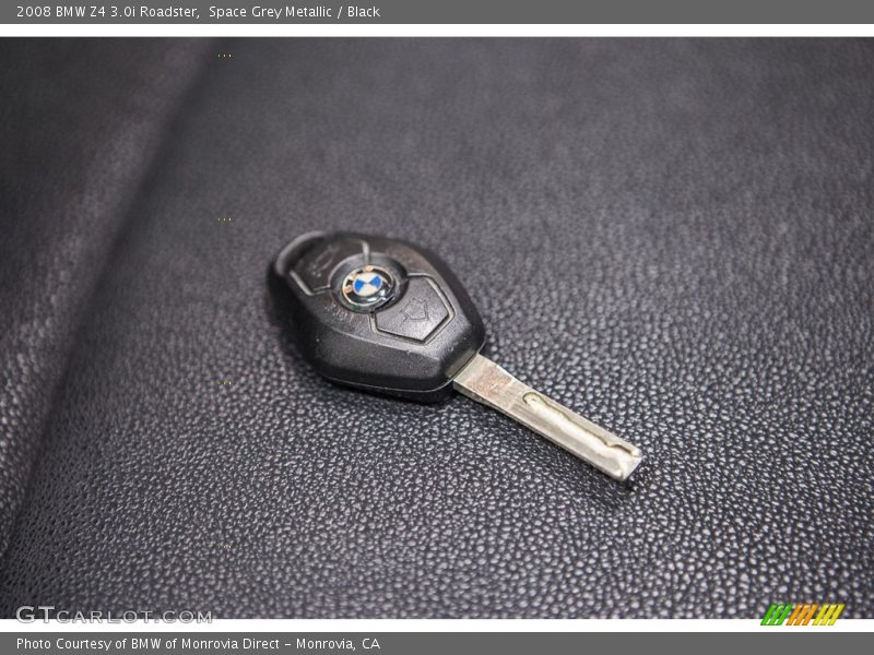 Space Grey Metallic / Black 2008 BMW Z4 3.0i Roadster