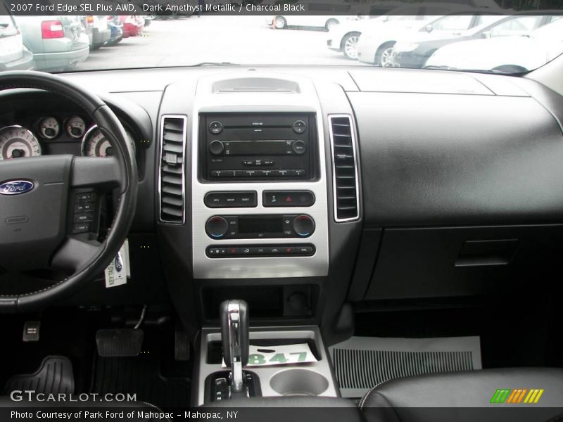 Dark Amethyst Metallic / Charcoal Black 2007 Ford Edge SEL Plus AWD