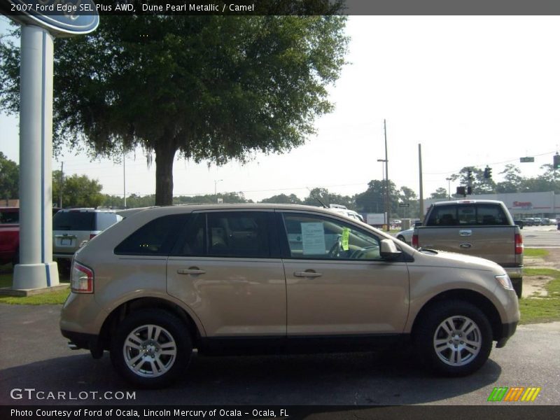 Dune Pearl Metallic / Camel 2007 Ford Edge SEL Plus AWD