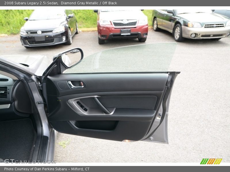 Diamond Gray Metallic / Off Black 2008 Subaru Legacy 2.5i Sedan