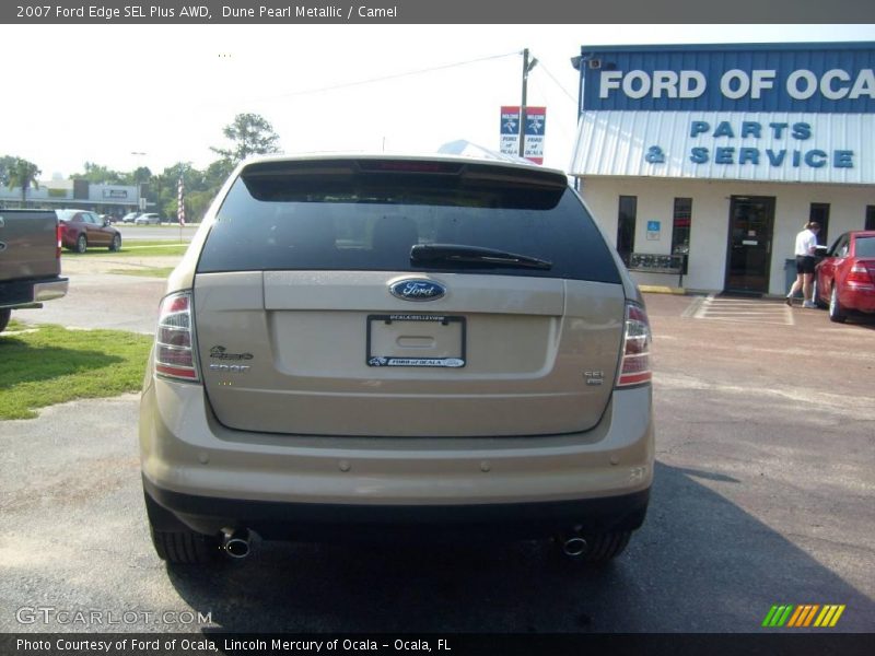 Dune Pearl Metallic / Camel 2007 Ford Edge SEL Plus AWD