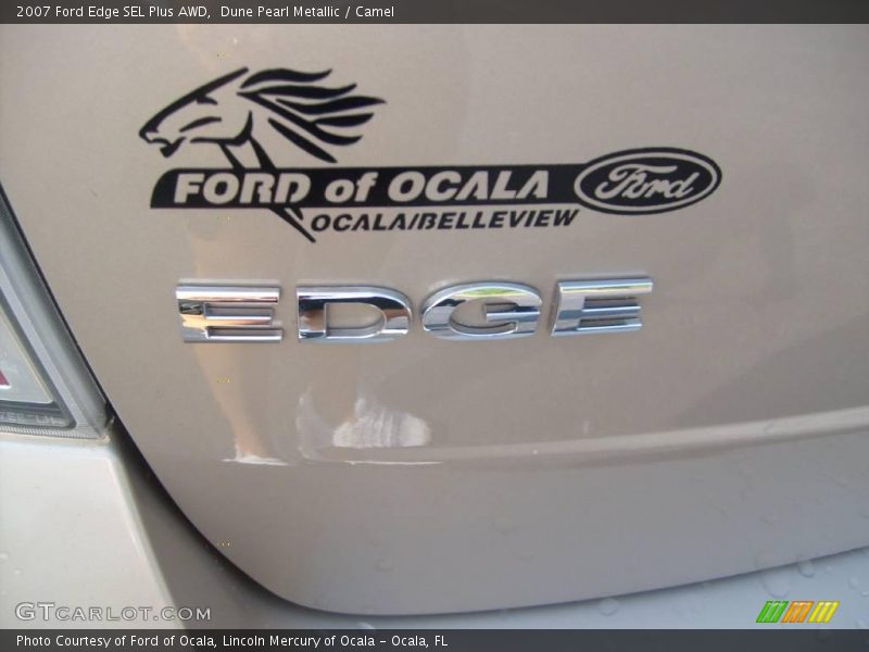 Dune Pearl Metallic / Camel 2007 Ford Edge SEL Plus AWD