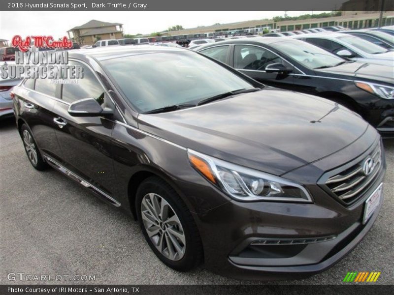 Dark Truffle / Gray 2016 Hyundai Sonata Sport