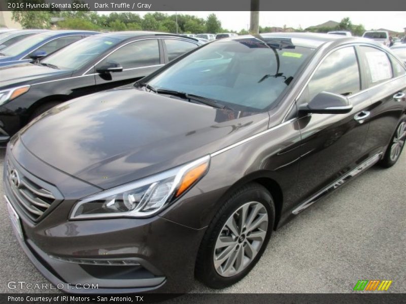 Dark Truffle / Gray 2016 Hyundai Sonata Sport