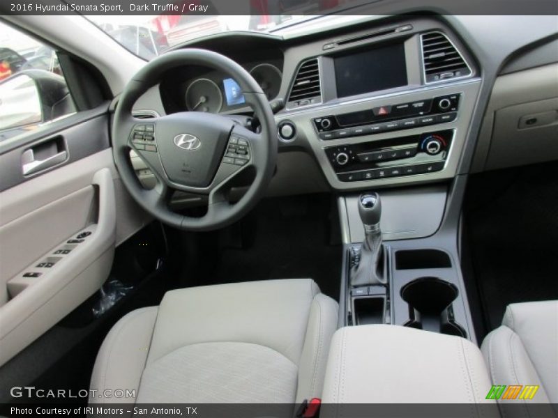 Dark Truffle / Gray 2016 Hyundai Sonata Sport
