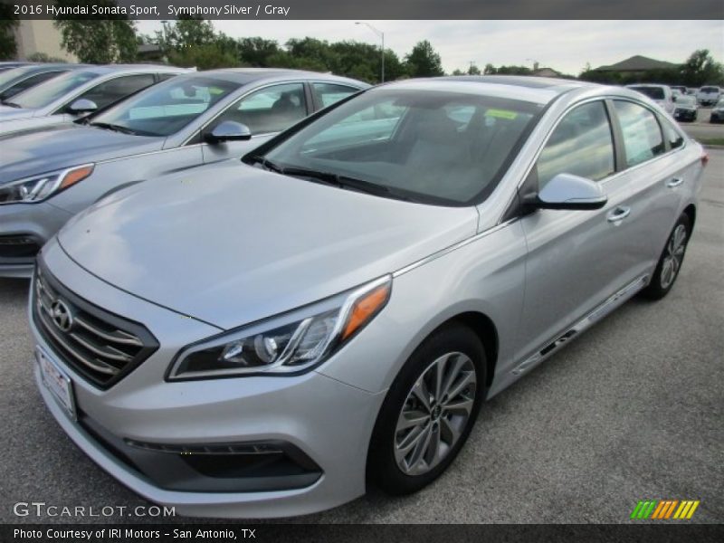 Symphony Silver / Gray 2016 Hyundai Sonata Sport