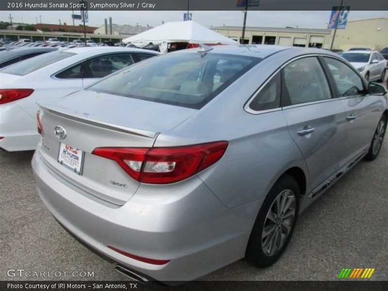 Symphony Silver / Gray 2016 Hyundai Sonata Sport