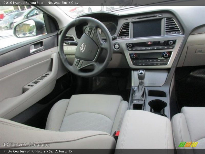 Nouveau Blue / Gray 2016 Hyundai Sonata Sport