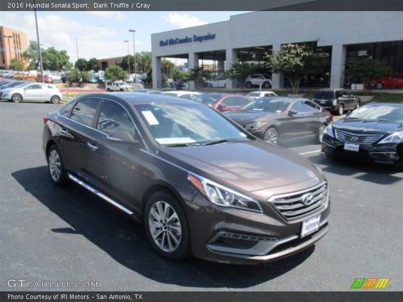 Dark Truffle / Gray 2016 Hyundai Sonata Sport