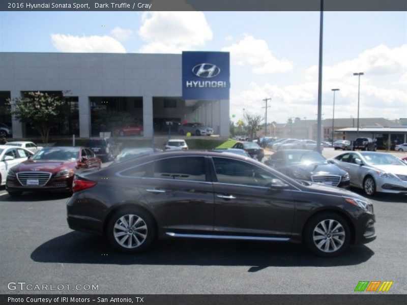 Dark Truffle / Gray 2016 Hyundai Sonata Sport