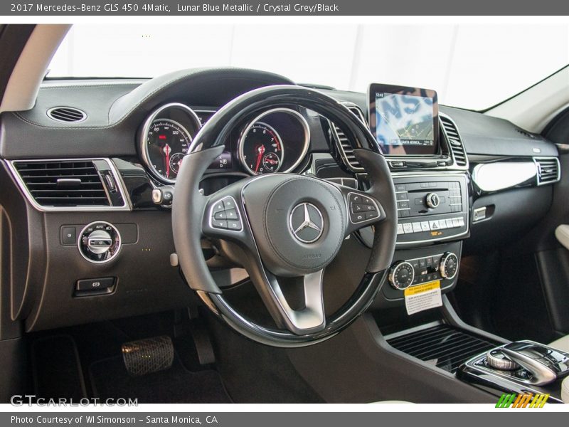 Dashboard of 2017 GLS 450 4Matic
