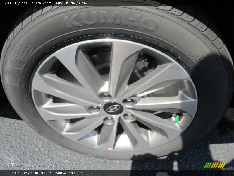 Dark Truffle / Gray 2016 Hyundai Sonata Sport