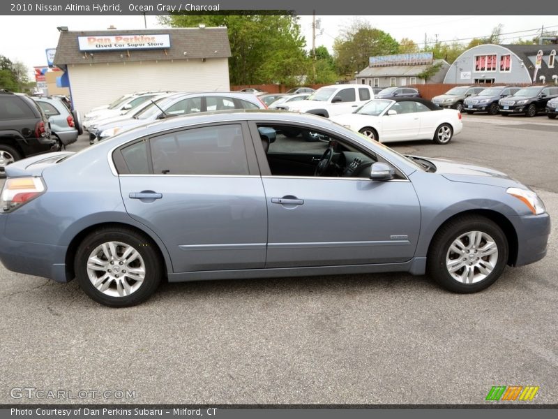 Ocean Gray / Charcoal 2010 Nissan Altima Hybrid
