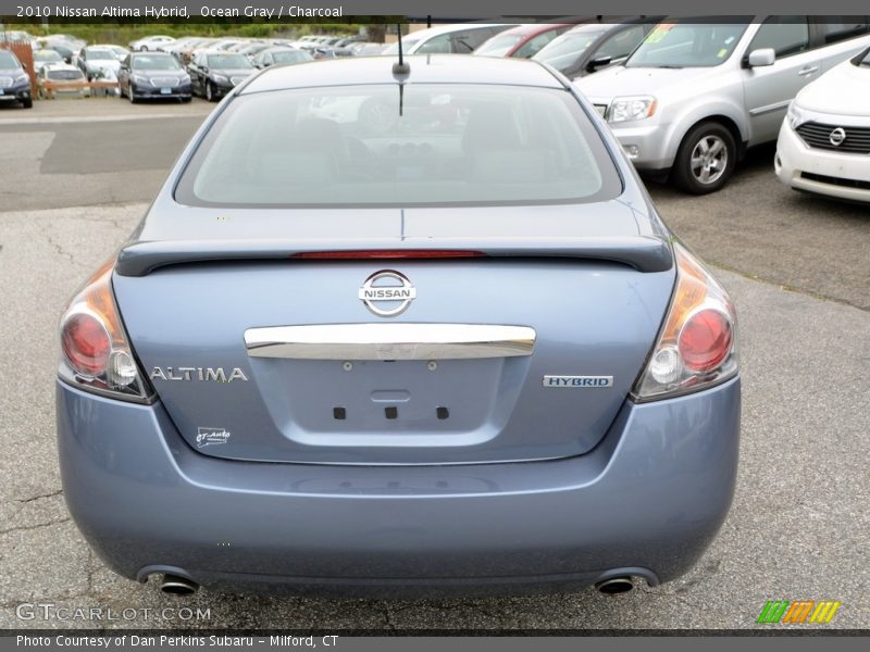 Ocean Gray / Charcoal 2010 Nissan Altima Hybrid