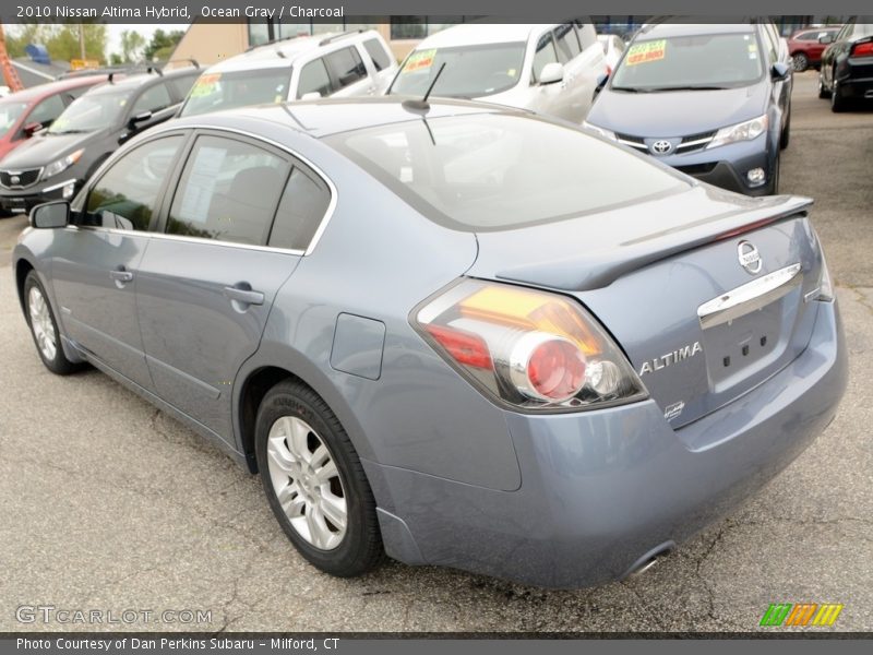 Ocean Gray / Charcoal 2010 Nissan Altima Hybrid