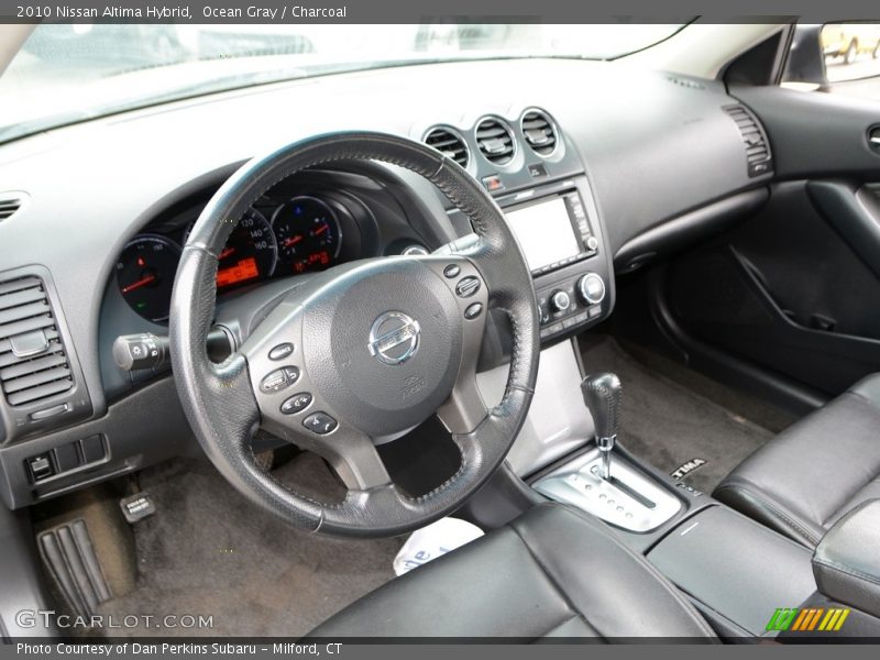 Ocean Gray / Charcoal 2010 Nissan Altima Hybrid