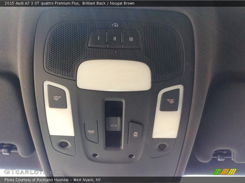 Brilliant Black / Nougat Brown 2015 Audi A7 3.0T quattro Premium Plus
