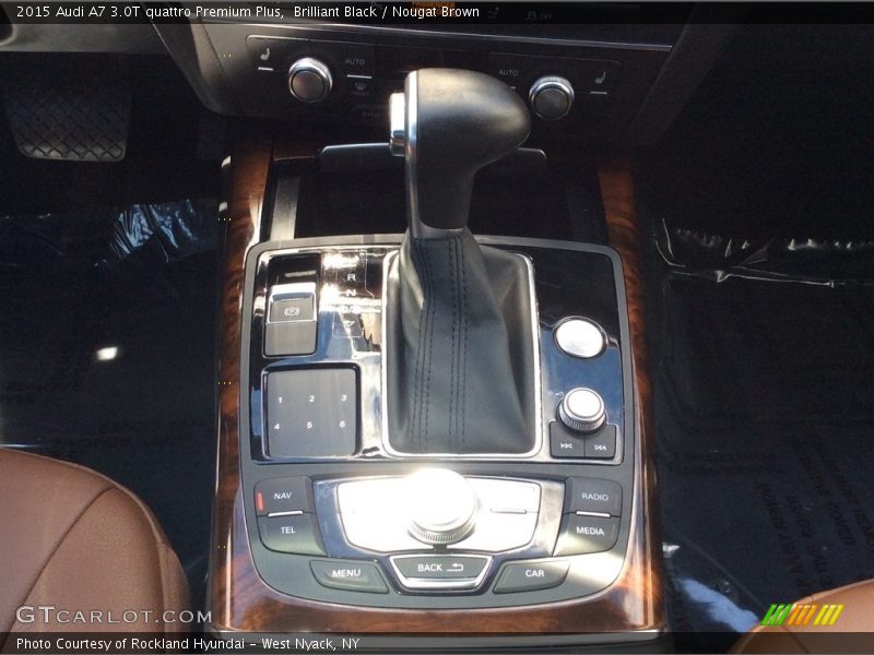 Brilliant Black / Nougat Brown 2015 Audi A7 3.0T quattro Premium Plus