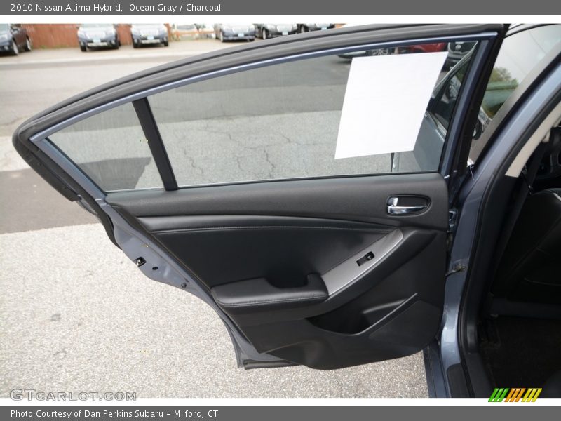 Ocean Gray / Charcoal 2010 Nissan Altima Hybrid