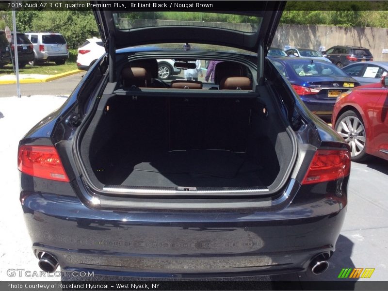 Brilliant Black / Nougat Brown 2015 Audi A7 3.0T quattro Premium Plus
