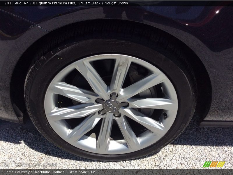 Brilliant Black / Nougat Brown 2015 Audi A7 3.0T quattro Premium Plus