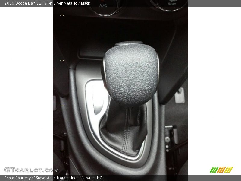 Billet Silver Metallic / Black 2016 Dodge Dart SE