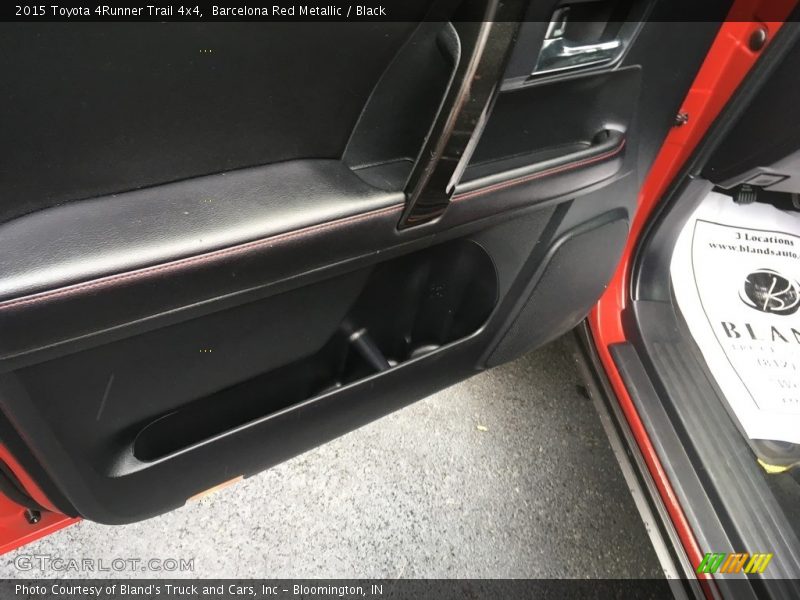 Barcelona Red Metallic / Black 2015 Toyota 4Runner Trail 4x4