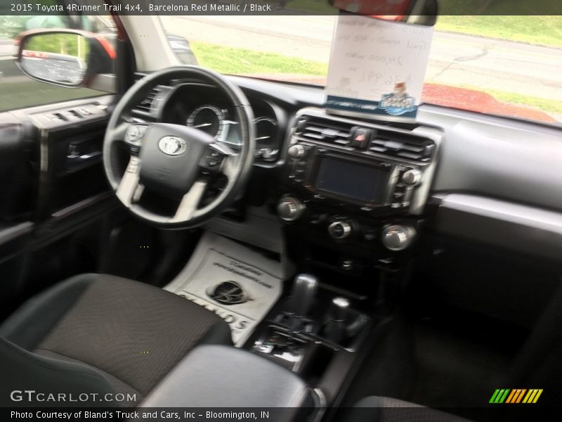 Barcelona Red Metallic / Black 2015 Toyota 4Runner Trail 4x4