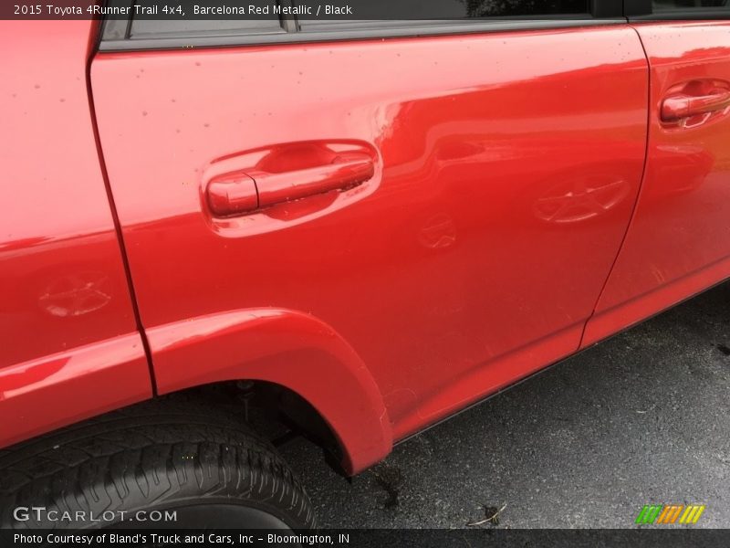 Barcelona Red Metallic / Black 2015 Toyota 4Runner Trail 4x4