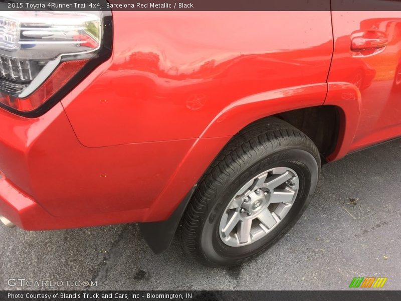 Barcelona Red Metallic / Black 2015 Toyota 4Runner Trail 4x4