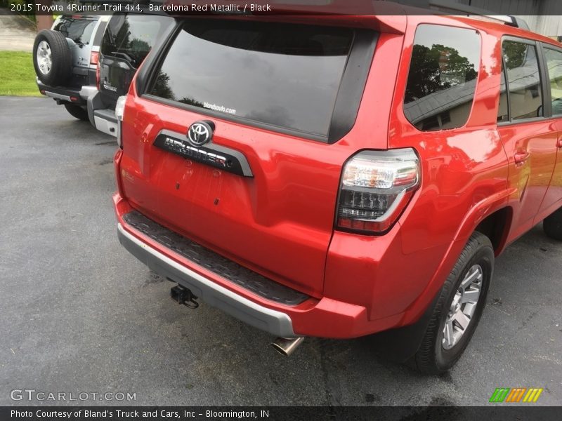 Barcelona Red Metallic / Black 2015 Toyota 4Runner Trail 4x4