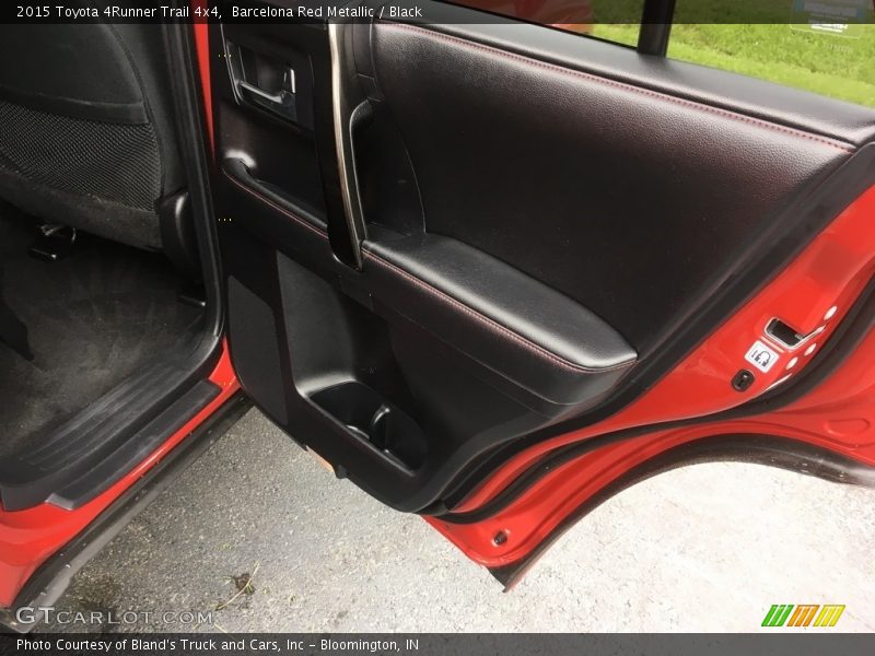 Barcelona Red Metallic / Black 2015 Toyota 4Runner Trail 4x4