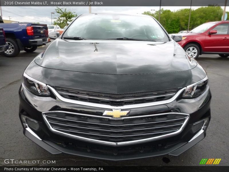Mosaic Black Metallic / Jet Black 2016 Chevrolet Malibu LT